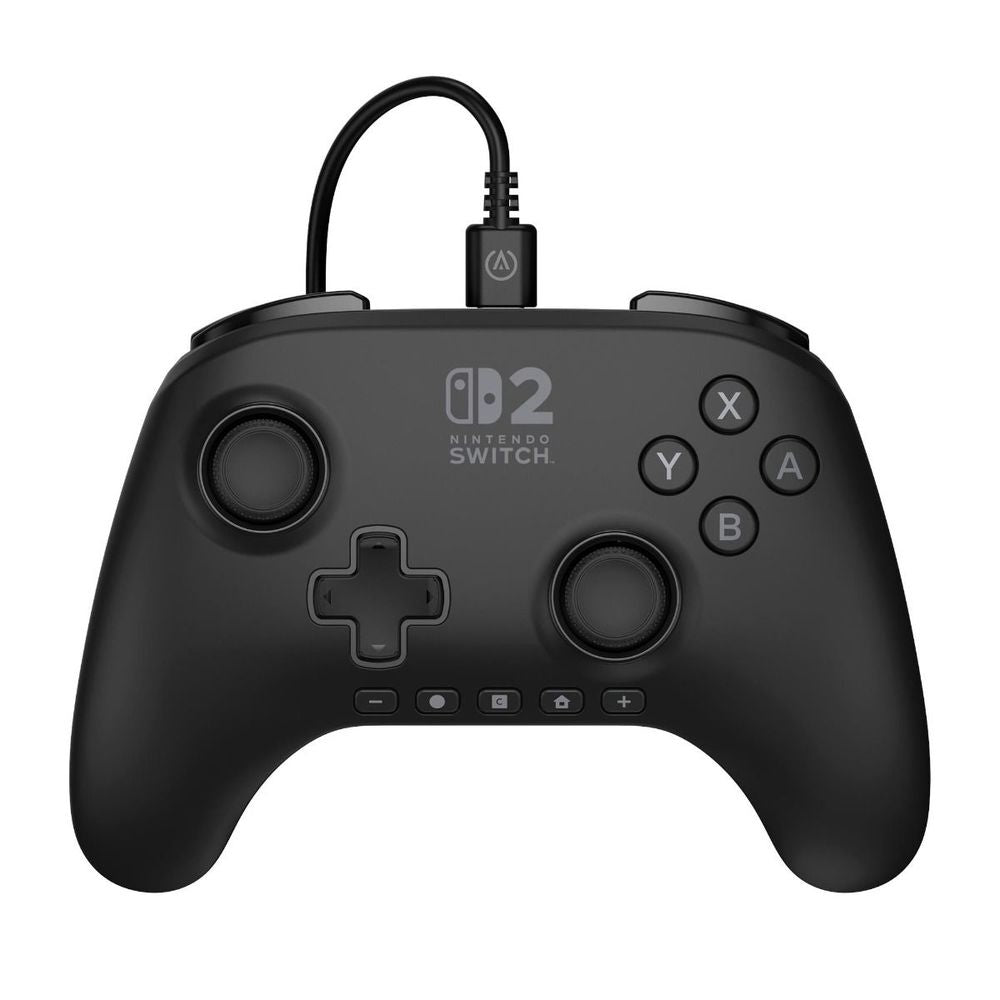 Wired Controller For Nintendo Switch 2 | Black | 2 mappable Advanced Gaming Buttons | 10 ft. (3m) USB-C® cable