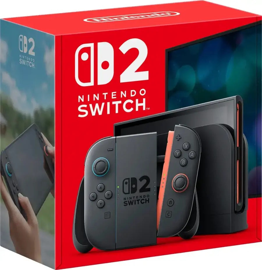 Nintendo Switch 2 Black Joy-Con Console HK Version | 7.9 Inch | 256 GB | Color: Black