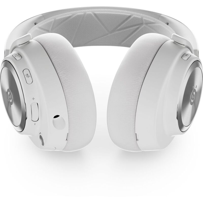 Wireless Gaming Headset - SteelSeries Arctis Nova Pro | 2.4GHz & Bluetooth | Color: White