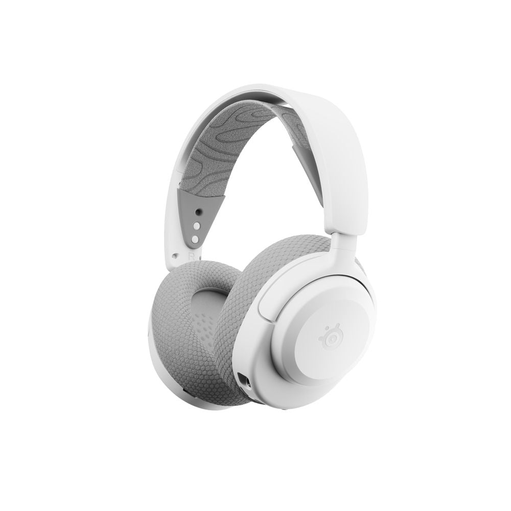 Wireless Multi-Platform Gaming Headset - Steelseries Arctis Nova 3XW  | USB-C PLUG & PLAY | Color: White