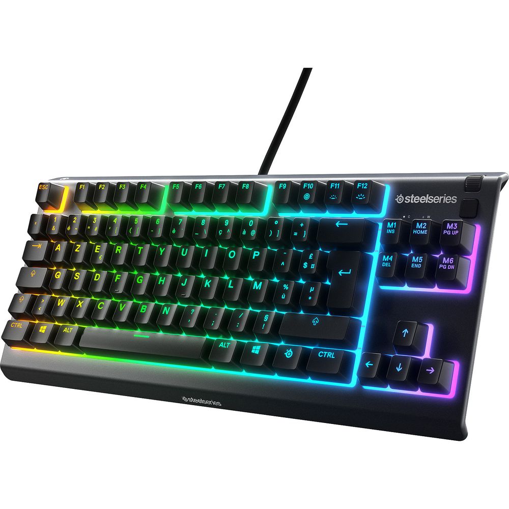 Gaming Keyboard (US English) - SteelSeries APEX 3 TKL RGB | Whisper-Quiet Switch