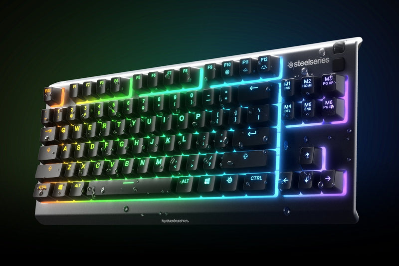 Gaming Keyboard (US English) - SteelSeries APEX 3 TKL RGB | Whisper-Quiet Switch