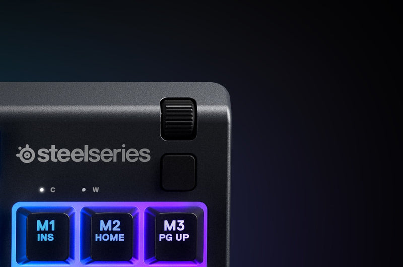 Gaming Keyboard (US English) - SteelSeries APEX 3 TKL RGB | Whisper-Quiet Switch