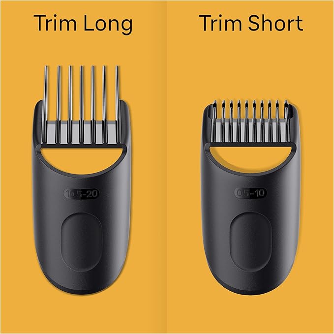 Braun Beard Trimmer 3 BT3410 With Precision Wheel, 3 Styling Tools, 50min Runtime, Grey