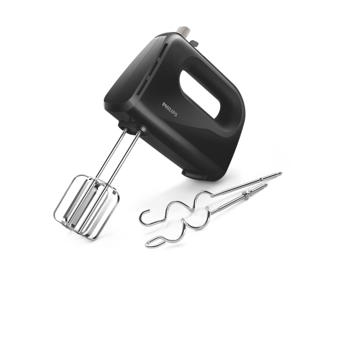 Philips Hand Mixer HR3704 Black