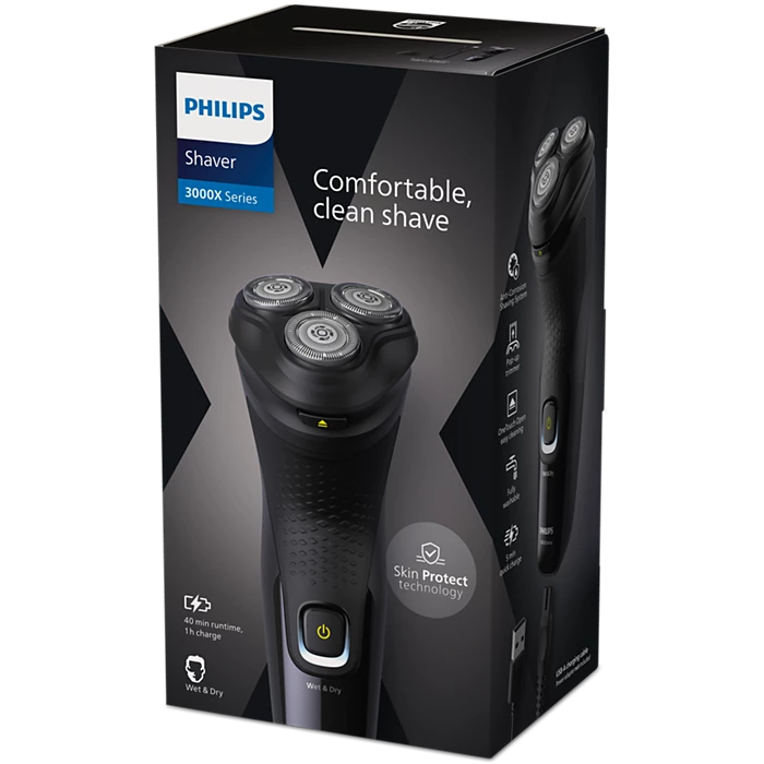 Philips Shaver X3021/00 - Wet & Dry Electric Shaver
